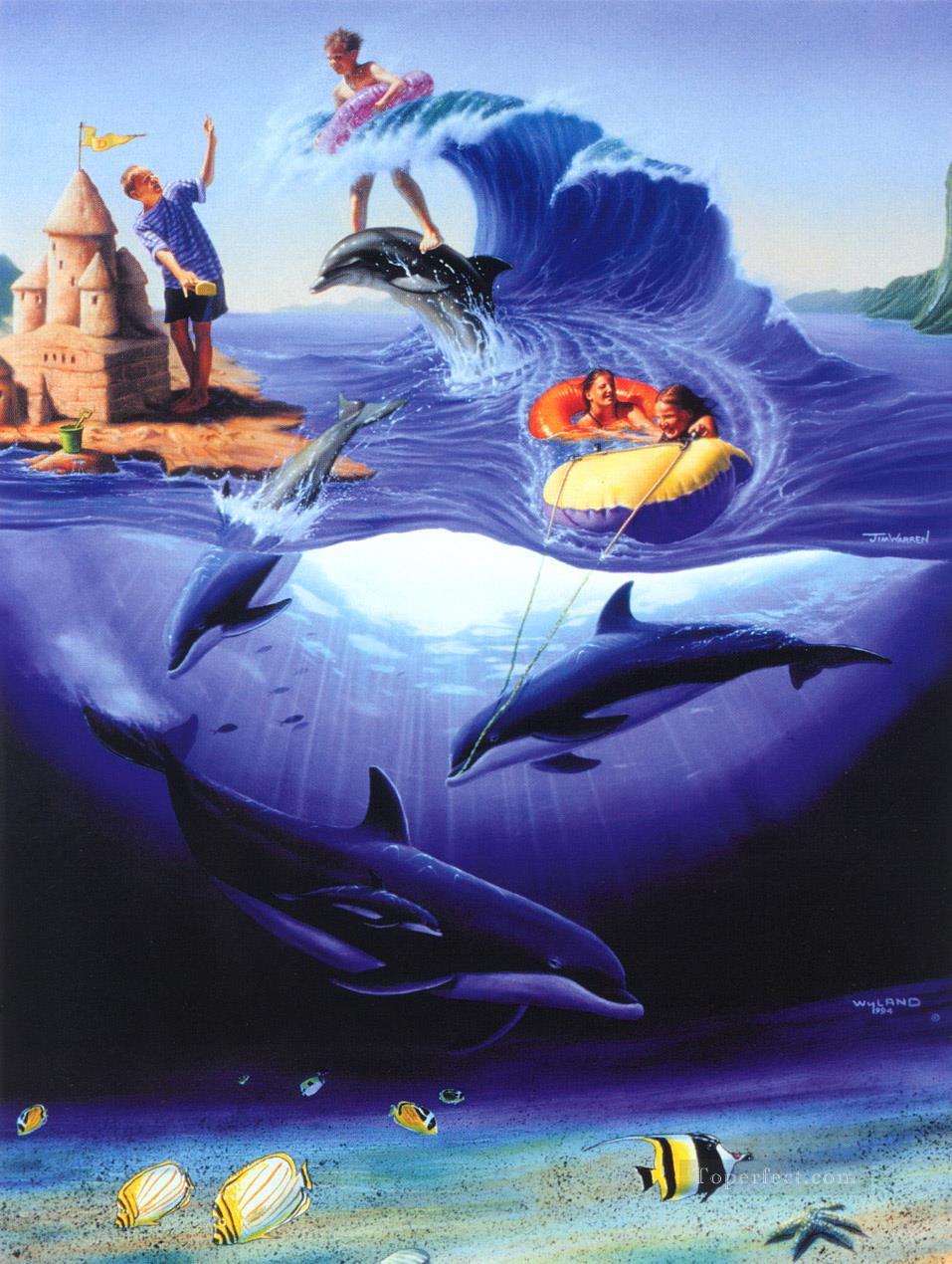 Fantasie JW 29 Ozean Ölgemälde